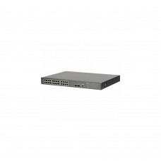 PROXSEN 24 PORT SWITCH P2404LFGX 10/100 PORT POE 2 PORT UPLINK 300W