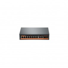 SPY SP-11120PLDE-G1S 8 Port Gb Poe + 2 Port Gb uplink + 1 SFP 120W 100m AI Dahili Power Aktif PoE Switch