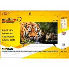 MULTİBOX MR-32 LCD LED  TELEVİZYON UYDU ALICILI 32"(82 EKRAN)